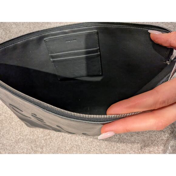 100% Authentic Celine Made In Clutch - Black Bag Handbag - Picture 2 of 7